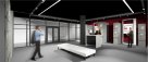 Hala Východ - ABB s.r.o., Brno - Showroom